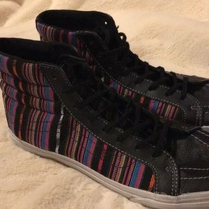 🌸 mulitcolored vans (highs) 🌸